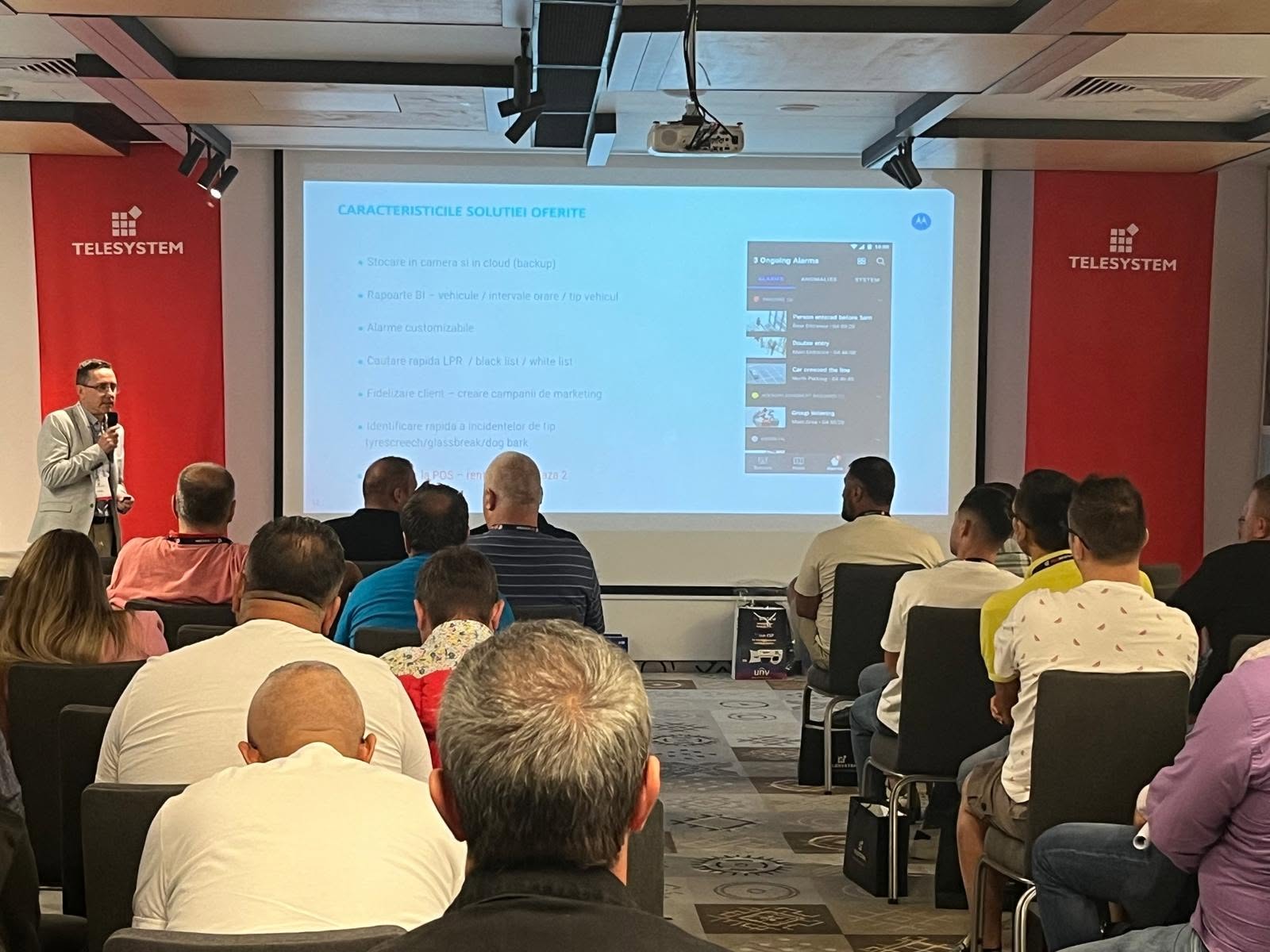 Telesystem Security Roadshow – soluții și demonstrații