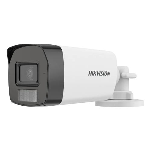 Dual Light - Camera analog 3K, lentila 2.8mm, IR 40m, WL 40m, TVI/AHD/CVI/CVBS, Microfon - HIKVISION DS-2CE17K0T-LFS-2.8mm