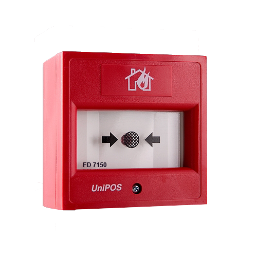Buton adresabil de alarmare incendiu - UNIPOS