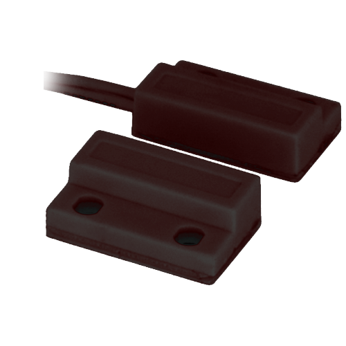 Contact magnetic aparent, NC, autoadeziv (maro)