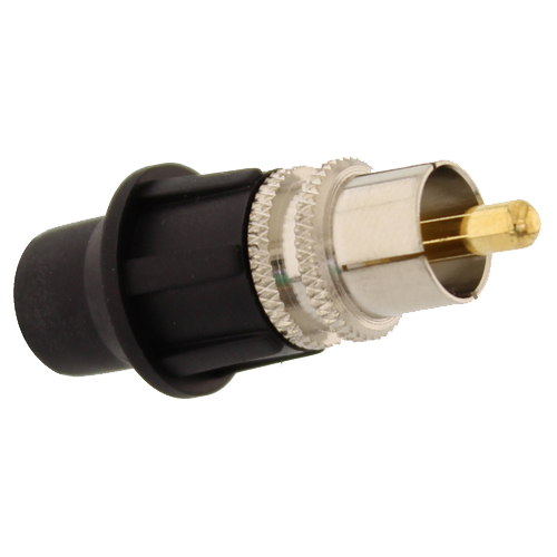Conector RCA prin compresie - CAP SYSTEM