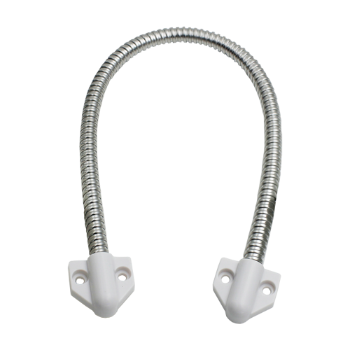 Set legatura flexibila din inox, capete din plastic vopsit alb,  400 x 6 mm CSL-400-2