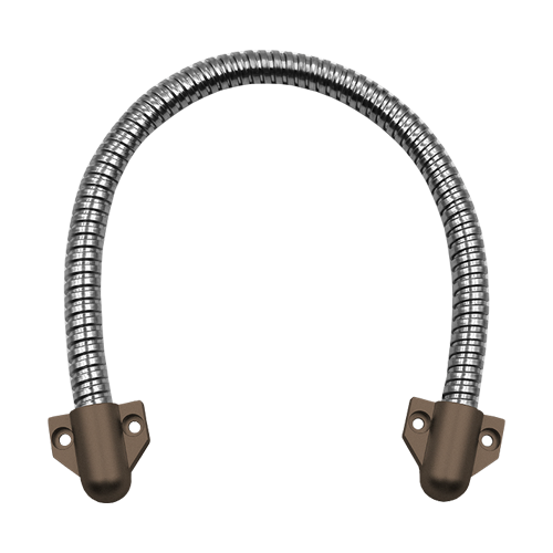 Set legatura flexibila din inox, capete din plastic maro, 400 x 9 mm CSL-400-2B