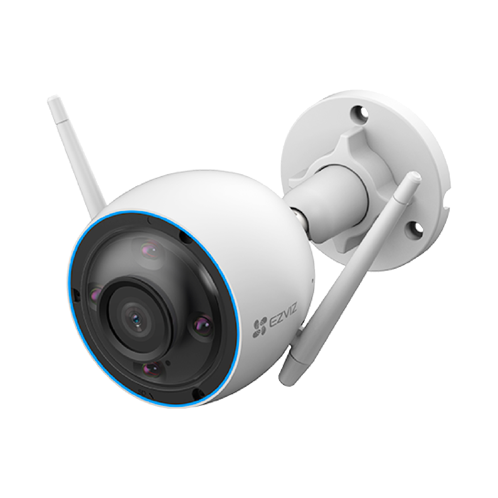 Camera IP WiFi, rezolutie 5.0MP, lentila 2.8mm, color 24/7, IR 30M, Audio bidirectional - EZVIZ CS-H3-3K