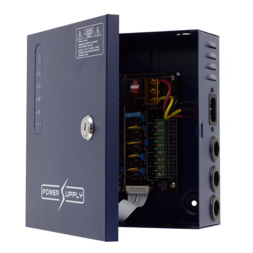 Sursa de alimentare 12V, 4Ah cu 4 iesiri protejate