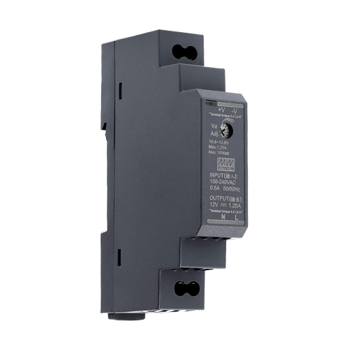 Sursa de alimentare in comutatie, 12V / 1.25A, sina DIN - MEAN WELL