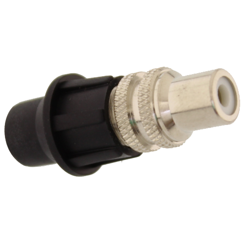 Conector RCA (mama) prin compresie - CAP SYSTEM