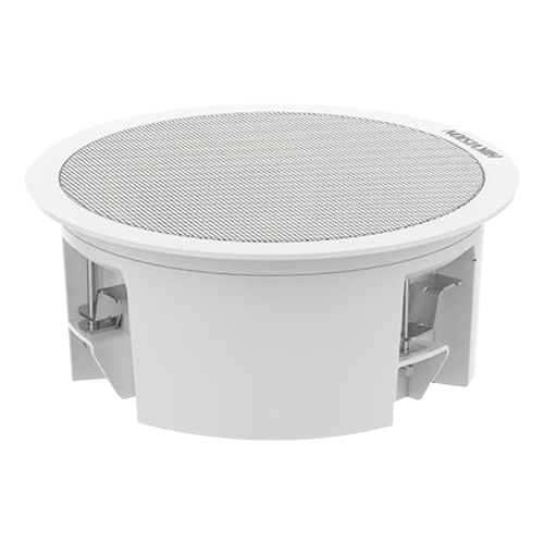 Difuzor IP, 6W, montare tavan, suport difuzor secundar, 4GB EMMC, PoE, 12VDC, Alarma - HIKVISION