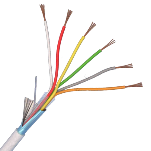 Cablu de alarma 6 fire ecranate, cupru integral