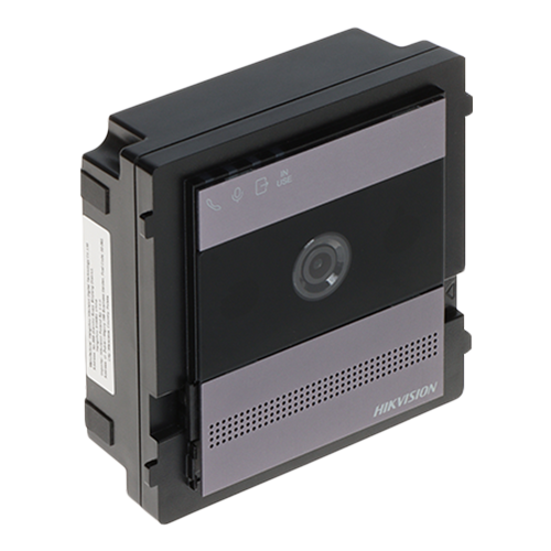 KIT videointerfon 2 fire pentru 1 familie, monitor 7 inch, Alarma, IK08, Card 32GB, Al - HIKVISION