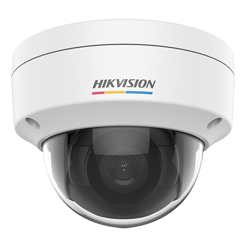 Camera IP 2MP, lentila 2.8mm, PoE, H.265+, IP67, IK10, ColorVu - HIKVISION