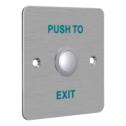 Buton iesire montaj ingropat, panou frontal Aluminiu - HIKVISION