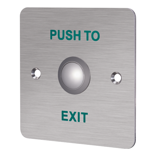 Buton iesire montaj ingropat, panou frontal Aluminiu - HIKVISION