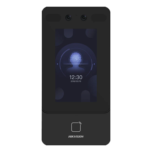 Terminal control acces cu recunoastere faciala, card MIFARE, PIN, camera 2MP, WiFi, PoE - HIKVISION