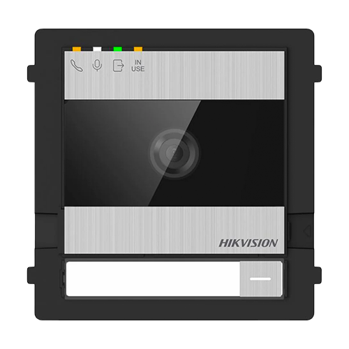 Modul Master conectare 2 fire, camera 2MP, IR, DIP switch, Otel Inoxidabil - HIKVISION