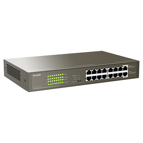 Switch 16 porturi Gigabit PoE - Tenda
