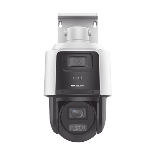 Camera IP PTZ TandemVu, DarkFighter 4MP+4MP, 4X, IR 30/40m, WL 30m - HIKVISION