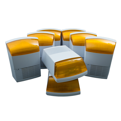 KIT 8 sirene de exterior BS1