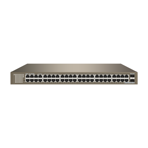 Switch 48 porturi Gigabit, 2 porturi SFP Gigabit, L2 Cloud Management - IP-COM G3350F