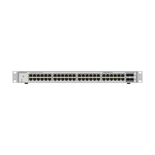 Switch 48 porturi Gigabit, 4 porturi SFP+, L3 Cloud Management - Ruijie