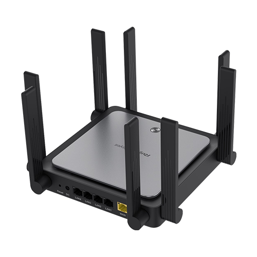 Router WiFi 6 Dual Band, 5 porturi GE, AX3200, Cloud Management - Ruijie