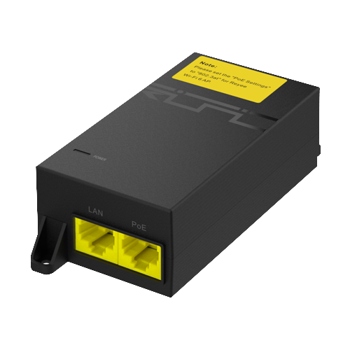 Injector 1 port PoE, 52V, 31.2W - Ruijie