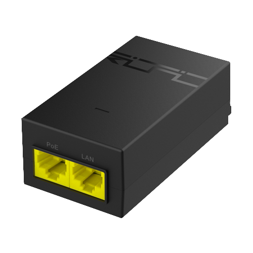 Injector 1 port PoE, 52V, 15.6W - Ruijie
