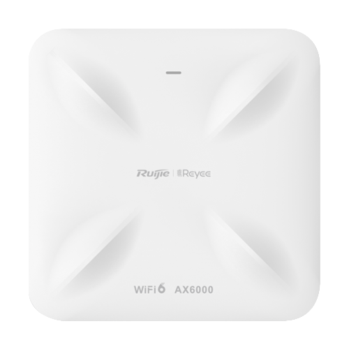 Acces Point Wireless AX6000 Dual-Band, Wi-Fi 6, 2x RJ45 2.5G, Cloud Management - Ruijie