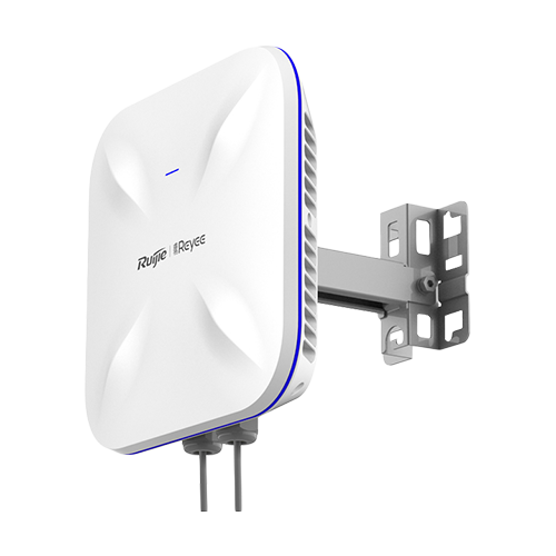 Access Point exterior AX1800 Dual-Band, Wi-Fi 6, 1x GE, 1x SFP, PoE IN, Cloud Management - Ruijie RG-RAP6260(G)