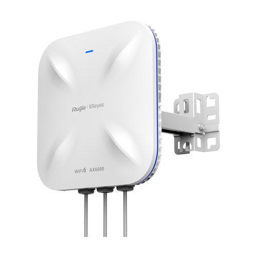 Acces Point exterior AX6000 Dual-Band, Wi-Fi 6, 1x RJ45 2.5G, 1x SFP, Cloud Management - Ruijie
