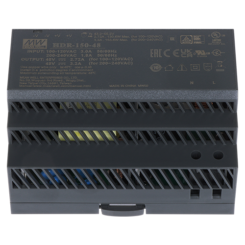 Sursa alimentare 48V/150W, montaj sina DIN - HIKVISION