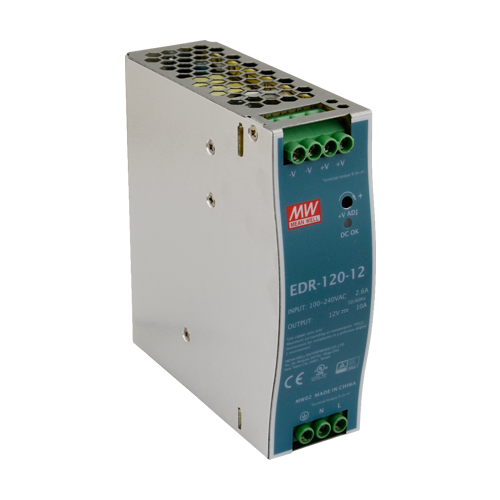 Sursa de alimentare in comutatie, 12V / 10A, sina DIN - MEAN WELL