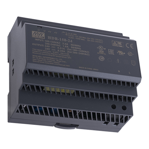 Sursa de alimentare in comutatie, 24V / 6.25A, sina DIN - MEAN WELL