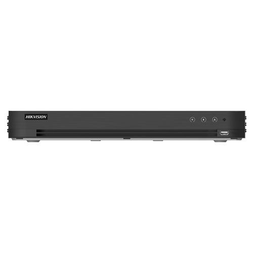 DVR 4K AcuSense, 8ch analog, 16ch IP, 8MP, Alarma, 2 x SATA, 1U - HIKVISION