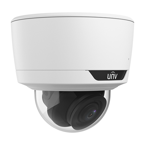 Camera IP 5MP, LightHunter, lentila VF 2.7-13.5mm, IR 40m, Mic., Alarma, IK10 - UNV	