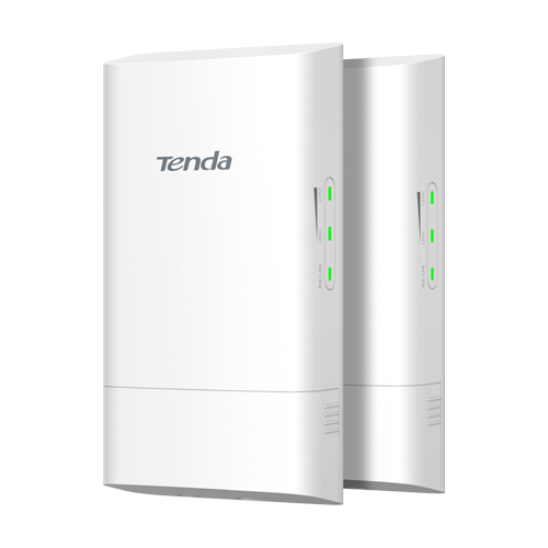 Kit 2 bucati Access Point Wi-Fi 5, 5GHz, max. 867 Mbps, PoE IN, 1 km, Management - TENDA