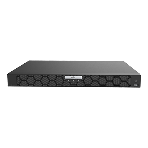 NVR 4K, 16 canale 16MP, 4xSATA, Analiza video, Alarma I/O, 1U - UNV