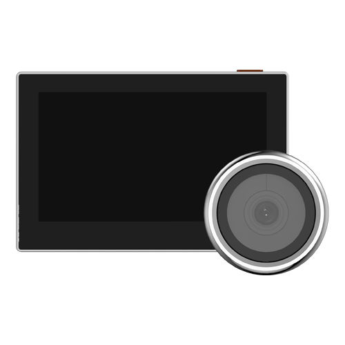 Vizor electronic smart, Wi-Fi, FullHD 1080P, monitor 4.3 inch, acumulator 2200mAh - EZVIZ