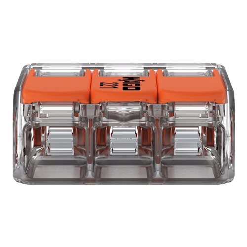 Conector derivatie 3 fire, max. 4 mm² (50 buc.) - WAGO	