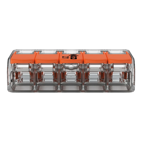 Conector derivatie 5 fire, max. 4 mm² (25 buc.) - WAGO	