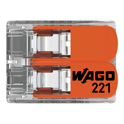 Conector derivatie 2 fire, max. 6 mm² (50 buc.) - WAGO	