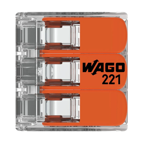 Conector derivatie 3 fire, max. 6 mm² (30 buc.) - WAGO	
