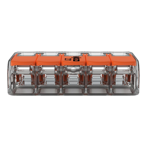Conector derivatie 5 fire, max. 6 mm² (15 buc.) - WAGO	