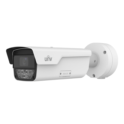 Camera IP, LPR, 4MP, LightHunter, lentila 8-32mm 4X, IR 40m, WL 40m, RS485, Alarma, IK10 - UNV