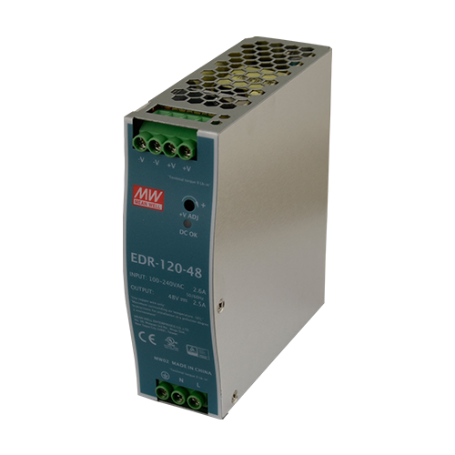 Sursa de alimentare in comutatie, 48V / 2.5A, sina DIN - MEAN WELL