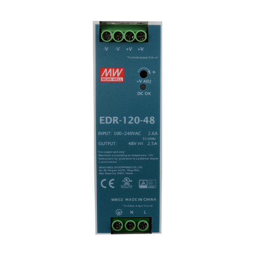 Sursa de alimentare in comutatie, 48V / 2.5A, sina DIN - MEAN WELL
