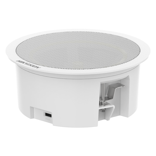 Difuzor IP, master, de tavan, 3W, 4GB EMMC, Alarma, PoE - HIKVISION