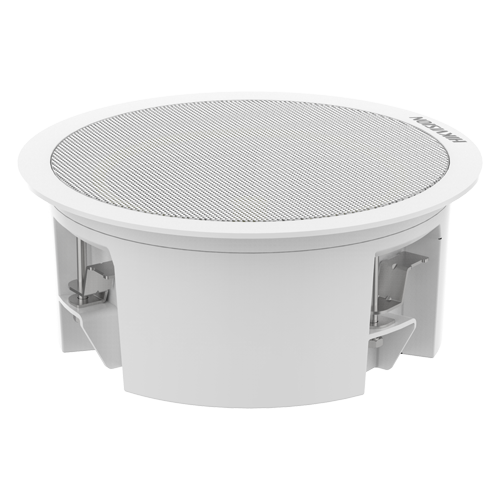 Difuzor IP, master, de tavan, 3W, 4GB EMMC, Alarma, PoE - HIKVISION