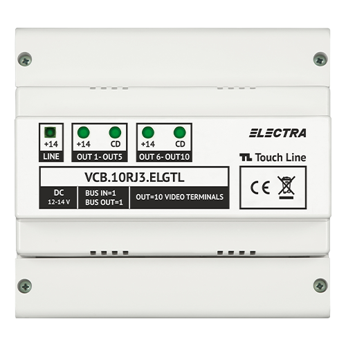 Doza derivatie video 10 iesiri pentru EXPERT, G3 - ELECTRA