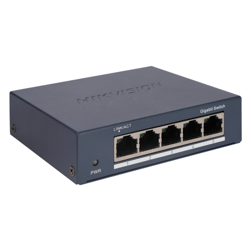 Switch 5 porturi Gigabit - HIKVISION